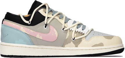 Zapatillas personalizadas Air Jordan 1 Low 'Negro Blanco Rosa Mosaico' DQ8422-001(TeamM-男款马赛克S-BOX) Order Zapatillas personalizadas Air Jordan 1 Low 'Negro Blanco Rosa Mosaico' DQ8422-001(TeamM-男款马赛克S-BOX)