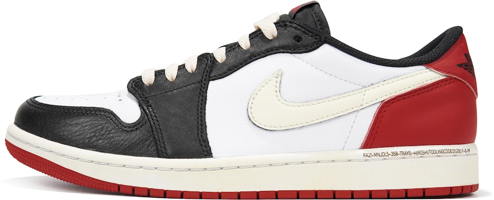 【訂製球鞋】 Jordan Air Jordan 1 三次實驗室 解碼 美式復古 耐磨防滑 低筒 復古籃球鞋 GS 黑白紅 Buy 【訂製球鞋】 Jordan Air Jordan 1 三次實驗室 解碼 美式復古 耐磨防滑 低筒 復古籃球鞋 GS 黑白紅