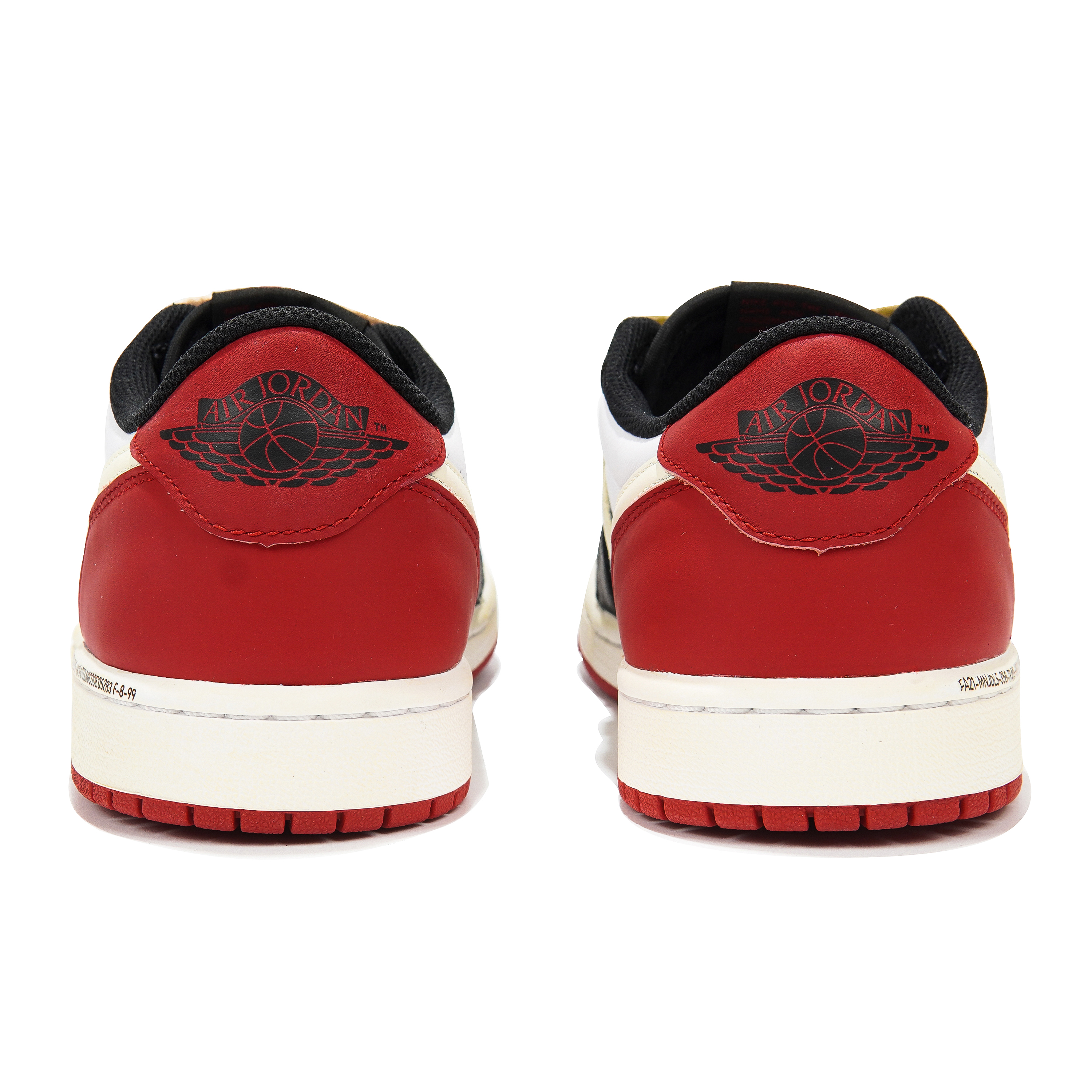 Purchase [定制鞋款] Air Jordan 1 Low '黑白红' CZ0858-106(Teamp-黑白红黑脚趾）