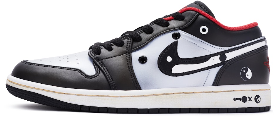 カスタムAJ1ロー "未来地球" (Kasutamu AJ1 Rō "Mirai Chikyū") 553558-063(TeamR-男款流浪地球黑白) Buy カスタムAJ1ロー "未来地球" (Kasutamu AJ1 Rō "Mirai Chikyū") 553558-063(TeamR-男款流浪地球黑白)