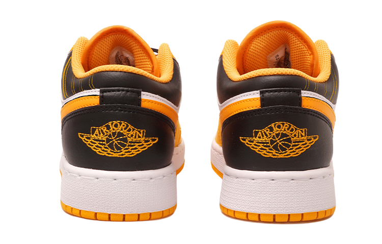 Purchase 【定制球鞋】Jordan Air Jordan 1 Low OKHR 二次元 氣泡 低幫 復古籃球鞋 GS 黑黃