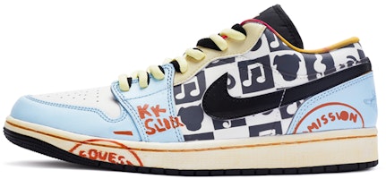 Jordan 1 Low Personalizadas "Negro Amarillo Azul Concierto" DQ8421-001(TeamR-演唱会黑黄蓝S-BOX) Order Jordan 1 Low Personalizadas "Negro Amarillo Azul Concierto" DQ8421-001(TeamR-演唱会黑黄蓝S-BOX)