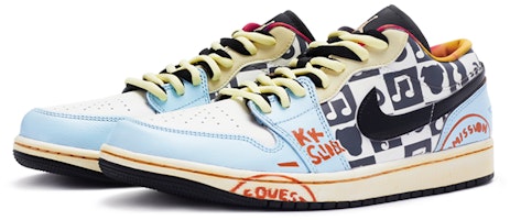 Jordan 1 Low Personalizadas "Negro Amarillo Azul Concierto" DQ8421-001(TeamR-演唱会黑黄蓝S-BOX) Shop Jordan 1 Low Personalizadas "Negro Amarillo Azul Concierto" DQ8421-001(TeamR-演唱会黑黄蓝S-BOX)