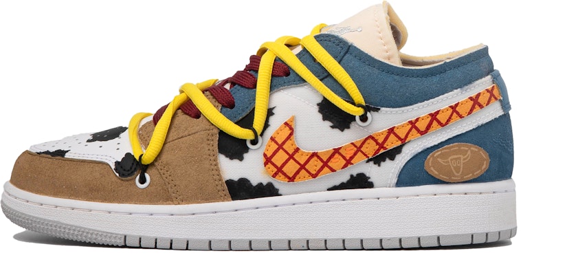 커스텀 에어 조던 1 로우 '블루 브라운 그래피티' DQ3727-100(TeamM-女款田宿S-BOX) Order 커스텀 에어 조던 1 로우 '블루 브라운 그래피티' DQ3727-100(TeamM-女款田宿S-BOX)