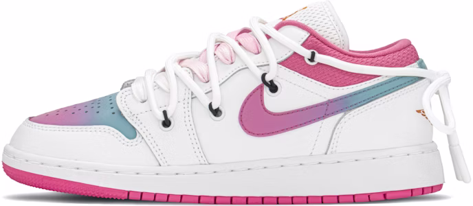 커스텀 에어 조던 1 로우 '블루핑크 그라데이션' (Custom 에어 조던 1 로우 '블핑 그라') DR9498-168(TeamA-渐变棉花糖S-BOX) Order 커스텀 에어 조던 1 로우 '블루핑크 그라데이션' (Custom 에어 조던 1 로우 '블핑 그라') DR9498-168(TeamA-渐变棉花糖S-BOX)