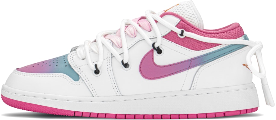 【カスタムシューズ】エアジョーダン 1 ロー『ブルーピンクグラデーション』 DR9498-168(TeamA-渐变棉花糖S-BOX) Order 【カスタムシューズ】エアジョーダン 1 ロー『ブルーピンクグラデーション』 DR9498-168(TeamA-渐变棉花糖S-BOX)