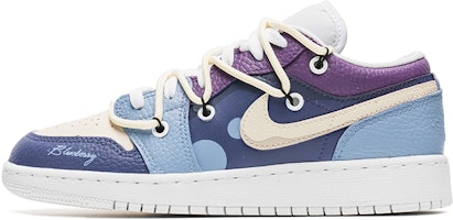 【定制鞋款】Air Jordan 1 Low '蓝紫涂鸦' 553560-130(Team22-涂鸦艺术蓝紫A-BOX) Order 【定制鞋款】Air Jordan 1 Low '蓝紫涂鸦' 553560-130(Team22-涂鸦艺术蓝紫A-BOX)