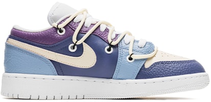 【定制鞋款】Air Jordan 1 Low '蓝紫涂鸦' 553560-130(Team22-涂鸦艺术蓝紫A-BOX) Lookbook 【定制鞋款】Air Jordan 1 Low '蓝紫涂鸦' 553560-130(Team22-涂鸦艺术蓝紫A-BOX)