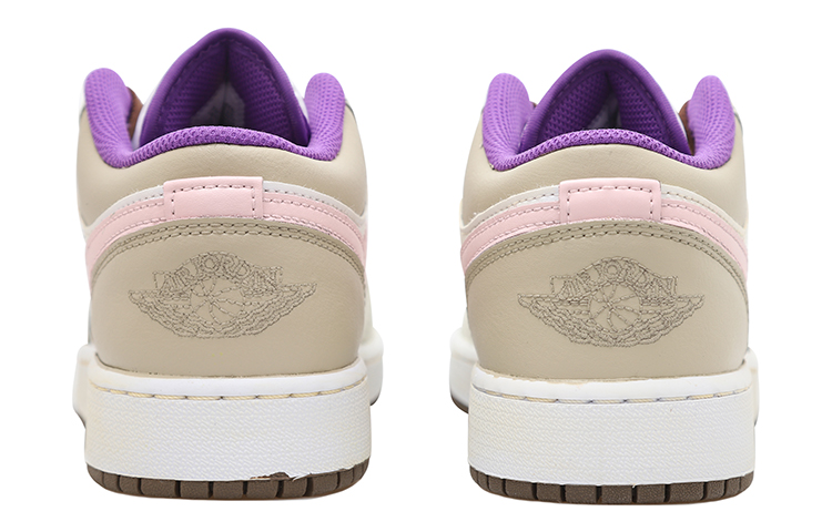 Purchase [Zapatillas Personalizadas] Air Jordan 1 Low 'Graffiti Marrón Rosado' 553560-215(Team拾玖-甜酷摩卡S-BOX）