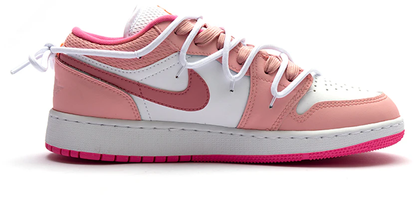 【客製球鞋】Jordan Air Jordan 1 低筒 氣泡水母 可愛小狐 loopy 復古籃球鞋 GS 粉 Order 【客製球鞋】Jordan Air Jordan 1 低筒 氣泡水母 可愛小狐 loopy 復古籃球鞋 GS 粉