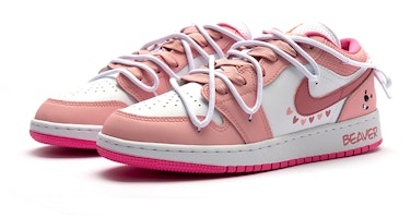 【客製球鞋】Jordan Air Jordan 1 低筒 氣泡水母 可愛小狐 loopy 復古籃球鞋 GS 粉 Lookbook 【客製球鞋】Jordan Air Jordan 1 低筒 氣泡水母 可愛小狐 loopy 復古籃球鞋 GS 粉