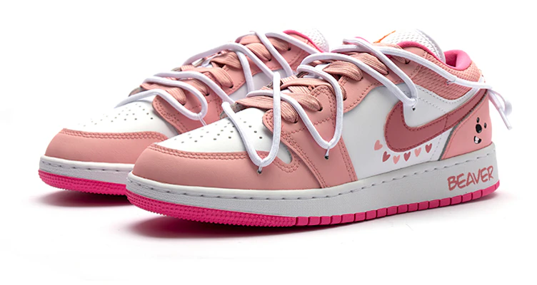 【客製球鞋】Jordan Air Jordan 1 低筒 氣泡水母 可愛小狐 loopy 復古籃球鞋 GS 粉 Lookbook 【客製球鞋】Jordan Air Jordan 1 低筒 氣泡水母 可愛小狐 loopy 復古籃球鞋 GS 粉