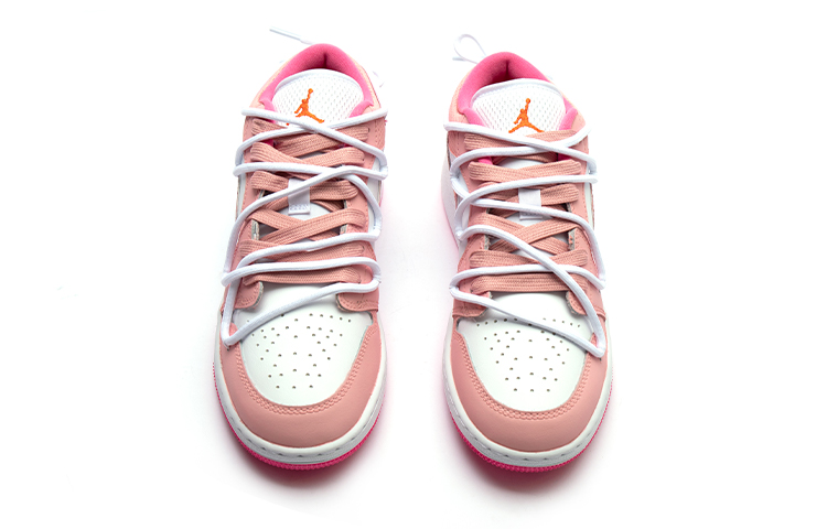 Shop [Kasut Custom] Air Jordan 1 Low 'Bubble Jellyfish Pink Loopy' DR9498-168(Team15-可爱小狸)