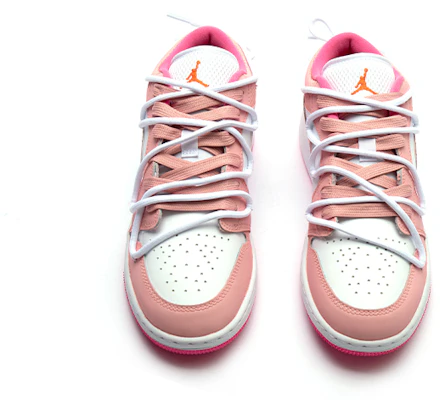 【客製球鞋】Jordan Air Jordan 1 低筒 氣泡水母 可愛小狐 loopy 復古籃球鞋 GS 粉 Shop 【客製球鞋】Jordan Air Jordan 1 低筒 氣泡水母 可愛小狐 loopy 復古籃球鞋 GS 粉