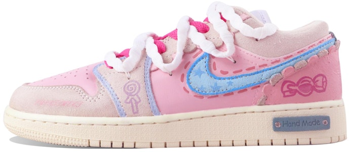 【客製化球鞋】 Jordan Air Jordan 1 Low 粉色系列糖果派 低筒 籃球鞋 男女皆適用 粉藍色 Buy 【客製化球鞋】 Jordan Air Jordan 1 Low 粉色系列糖果派 低筒 籃球鞋 男女皆適用 粉藍色