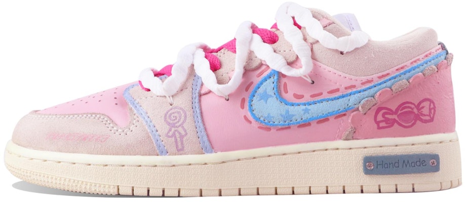 【客製化球鞋】 Jordan Air Jordan 1 Low 粉色系列糖果派 低筒 籃球鞋 男女皆適用 粉藍色 Buy 【客製化球鞋】 Jordan Air Jordan 1 Low 粉色系列糖果派 低筒 籃球鞋 男女皆適用 粉藍色