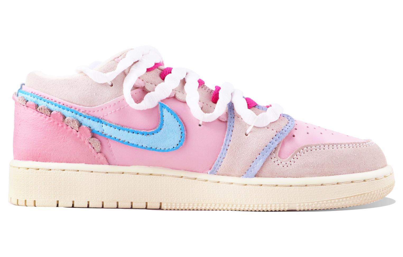 Order [Zapatillas Personalizadas] Air Jordan 1 Low 'Candy Pink-Azul' DZ5356-800-457645