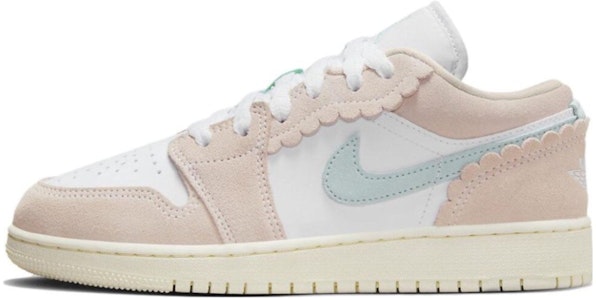 【客製化球鞋】 Jordan Air Jordan 1 Low 粉色系列糖果派 低筒 籃球鞋 男女皆適用 粉藍色 Details for 【客製化球鞋】 Jordan Air Jordan 1 Low 粉色系列糖果派 低筒 籃球鞋 男女皆適用 粉藍色