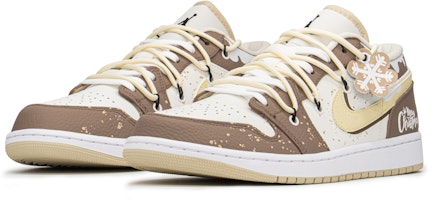 カスタムAJ1ロー "キャラメルモカクリスマス" FB7168-121(TeamA-AJ男焦糖AJS-BOX) Lookbook カスタムAJ1ロー "キャラメルモカクリスマス" FB7168-121(TeamA-AJ男焦糖AJS-BOX)