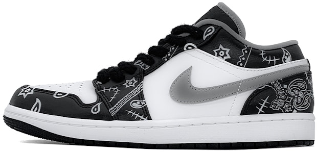 커스텀 에어 조던 1 로우 '캐슈 플라워 그래피티' 553560-040(Team肆-喷绘手绘腰果花女款) Buy 커스텀 에어 조던 1 로우 '캐슈 플라워 그래피티' 553560-040(Team肆-喷绘手绘腰果花女款)