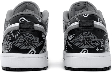 커스텀 에어 조던 1 로우 '캐슈 플라워 그래피티' 553560-040(Team肆-喷绘手绘腰果花女款) Purchase 커스텀 에어 조던 1 로우 '캐슈 플라워 그래피티' 553560-040(Team肆-喷绘手绘腰果花女款)