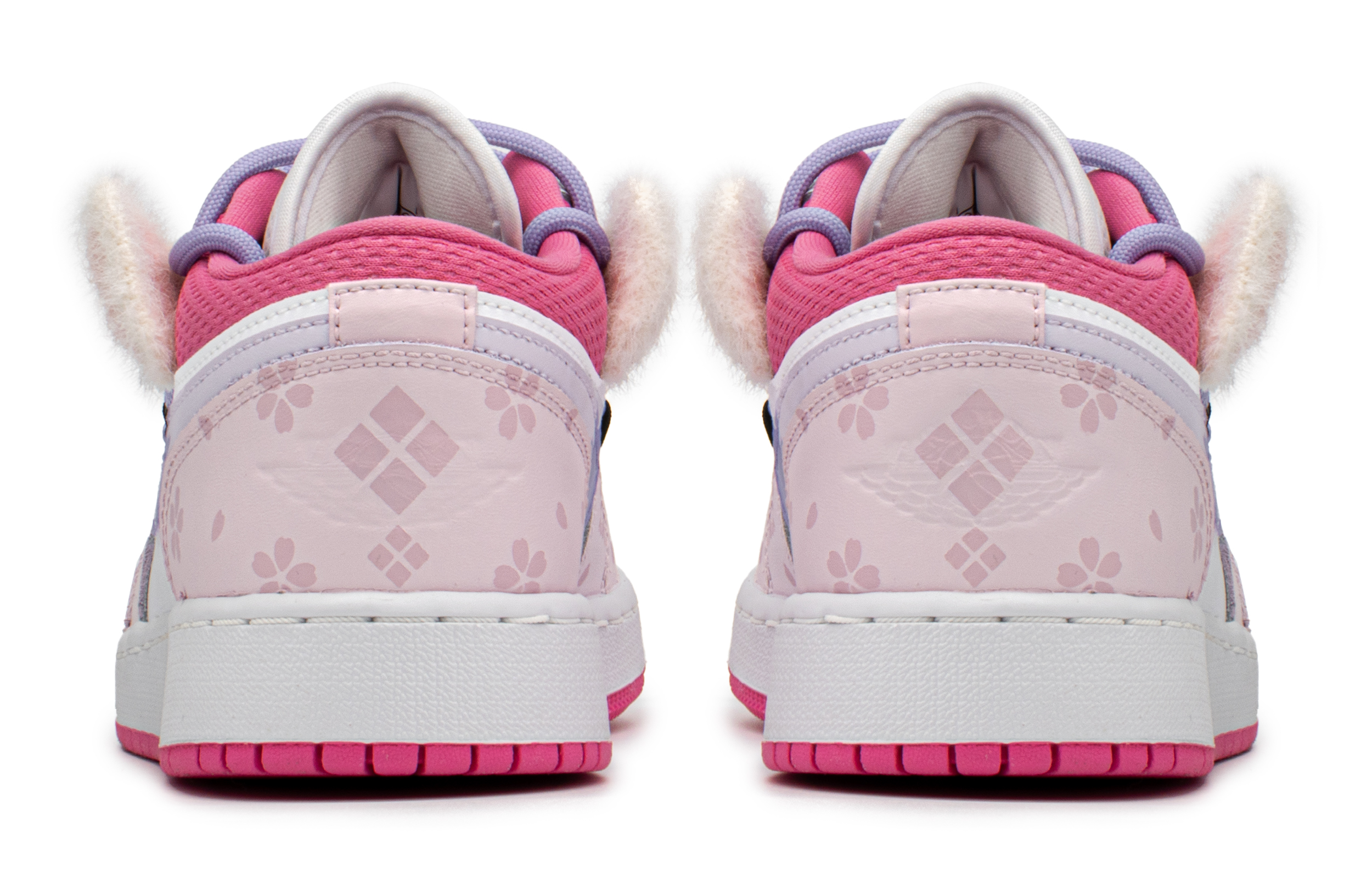 Purchase 【客製化球鞋】Jordan Air Jordan 1 Low FZBB 城堡限定 禮盒 粉耳朵 解構 低筒 復古籃球鞋 GS 粉白