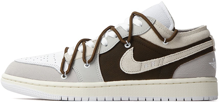 커스텀 에어 조던 1 로우 '시멘트 라떼 펑크' DN1635-002(Team拾柒-男款低帮水泥拿铁球鞋) Buy 커스텀 에어 조던 1 로우 '시멘트 라떼 펑크' DN1635-002(Team拾柒-男款低帮水泥拿铁球鞋)