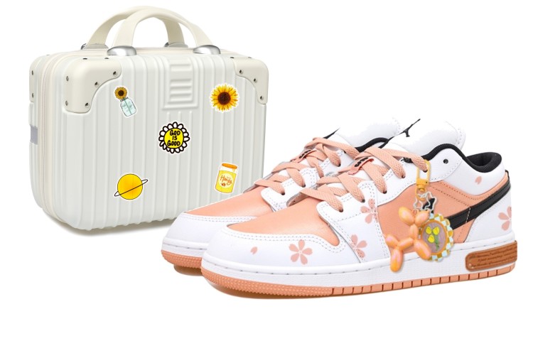 Buy [定制鞋款] Air Jordan 1 Low '樱花' DM8960-801(Team拾玖-樱花气球狗S-BOX）