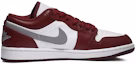 Order 커스텀 에어 조던 1 로우 '벚꽃 사무라이' (화이트/레드) 553560-615(Team10-樱花武士-QD)
