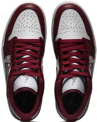 커스텀 에어 조던 1 로우 '벚꽃 사무라이' (화이트/레드) 553560-615(Team10-樱花武士-QD) Shop 커스텀 에어 조던 1 로우 '벚꽃 사무라이' (화이트/레드) 553560-615(Team10-樱花武士-QD)