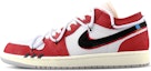 Buy 커스텀 에어 조던 1 로우 '중국 레드 빈티지' DN1635-100(TeamSix-男款-影子标签白红黑)