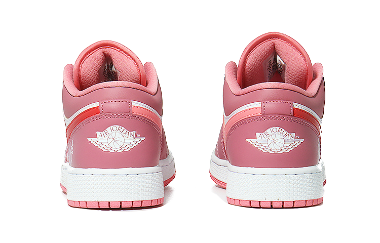 Details for 에어 조던 1 로우 '핑크화이트' (커스텀) 553560-616(Team10--古风书画)