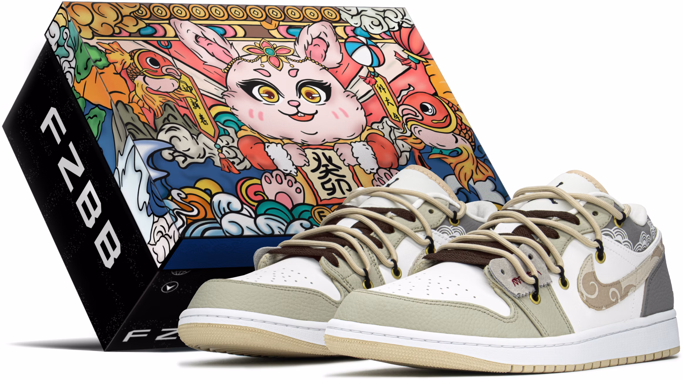 custom-shoes-air-jordan-1-low-chinese-new-year-brown-green