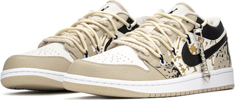 エアジョーダン1 Low "水墨画"カスタム (AJ1 Low 水墨画カスタム) FB7168-121(TeamA-AJ男国风毛笔S-BOX) Lookbook エアジョーダン1 Low "水墨画"カスタム (AJ1 Low 水墨画カスタム) FB7168-121(TeamA-AJ男国风毛笔S-BOX)