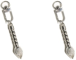 エアジョーダン1 Low "水墨画"カスタム (AJ1 Low 水墨画カスタム) FB7168-121(TeamA-AJ男国风毛笔S-BOX) Details for エアジョーダン1 Low "水墨画"カスタム (AJ1 Low 水墨画カスタム) FB7168-121(TeamA-AJ男国风毛笔S-BOX)