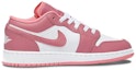 Order 에어 조던 1 로우 '복숭아꽃' (커스텀) 553560-616(Team56-比翼双飞)