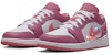 에어 조던 1 로우 '복숭아꽃' (커스텀) 553560-616(Team56-比翼双飞)