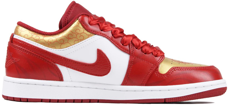 【客製化球鞋】Jordan Air Jordan 1 low 台灣風 婚禮新鞋 雙喜 祥雲 防滑耐磨 低筒 復古籃球鞋 男女同款 白紅金 Order 【客製化球鞋】Jordan Air Jordan 1 low 台灣風 婚禮新鞋 雙喜 祥雲 防滑耐磨 低筒 復古籃球鞋 男女同款 白紅金