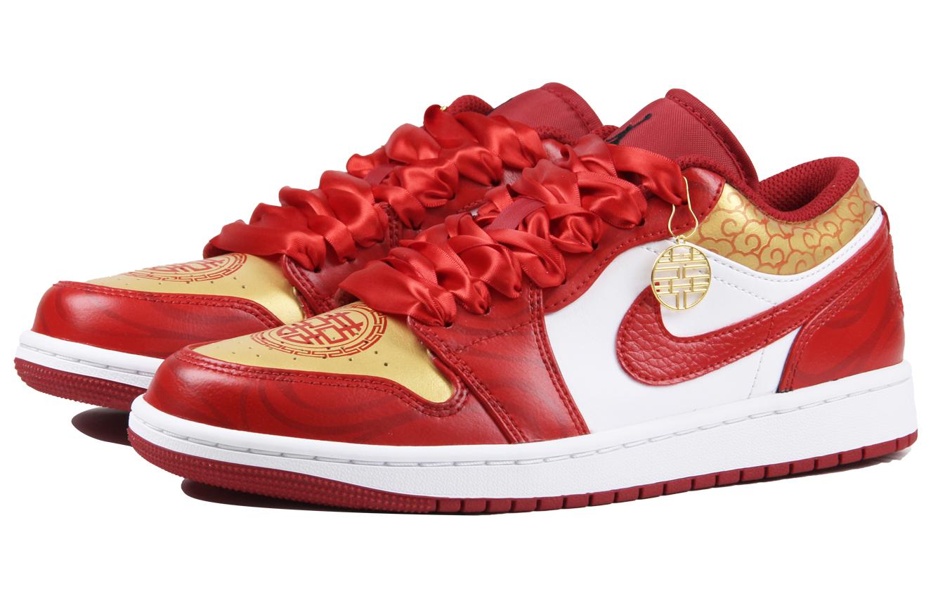 Lookbook [Sepatu Kustom] Air Jordan 1 Low 'Pesta Pernikahan Tiongkok' 553558-163-459958