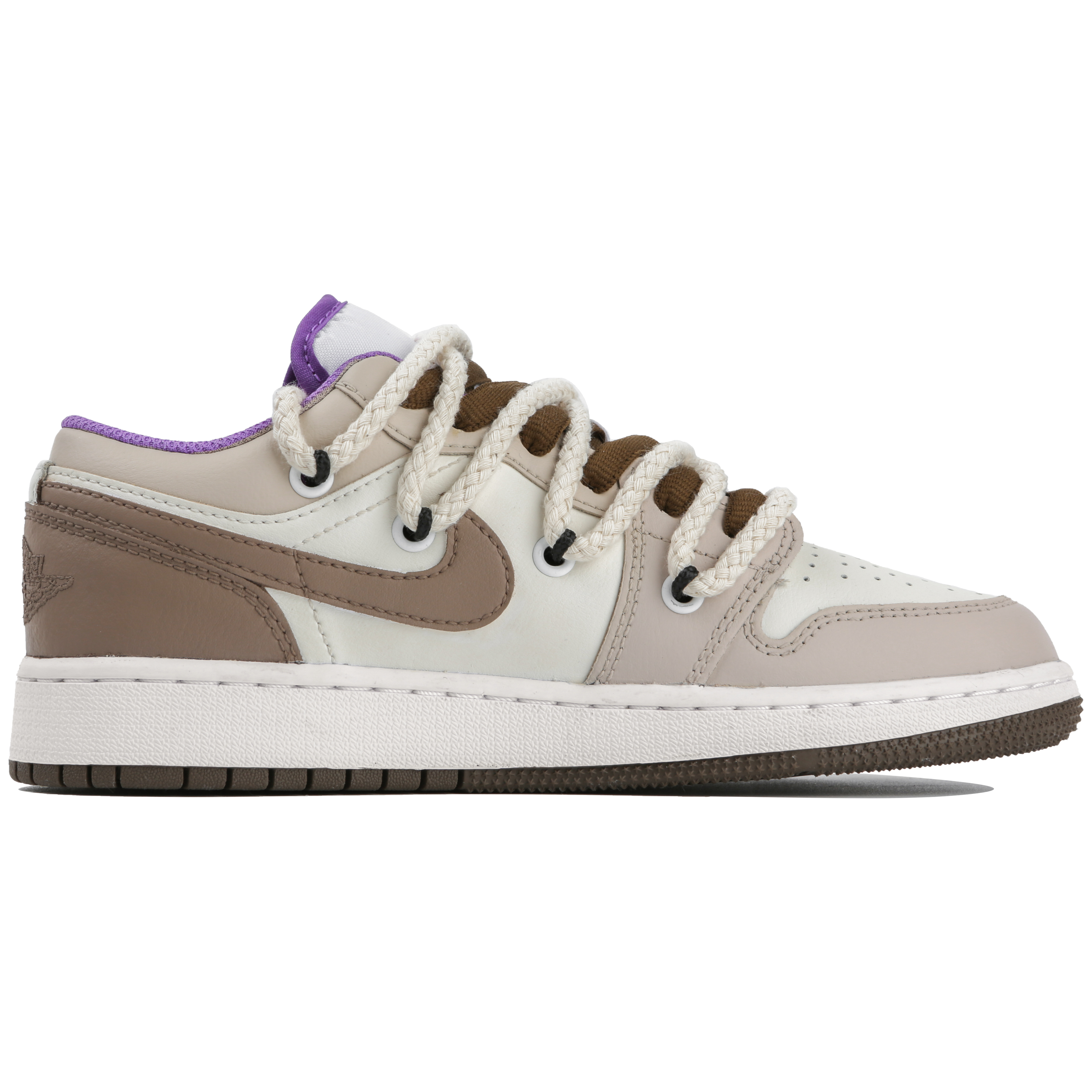Order [定制鞋] Air Jordan 1 Low '奶茶巧克力' 553560-215(Team4-女款巧克力奶茶)