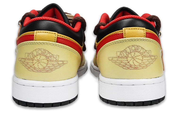 Details for [カスタムシューズ] エアジョーダン1 ロー 'クリスマスジンジャーブレッド' 553558-063(TeamF-男款圣诞姜饼人S-BOX)