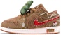 에어 조던 1 로우 '크리스마스 곰돌이 그라피티' DO2233-264(Team叁-女款泰迪圣诞QD)