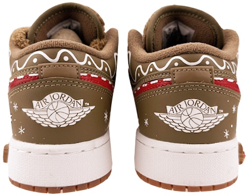 【定制球鞋】 Jordan Air Jordan 1 是在玩鞋 低筒 聖誕塗鴉 泰迪熊 低筒 復古籃球鞋 GS 卡其 Purchase 【定制球鞋】 Jordan Air Jordan 1 是在玩鞋 低筒 聖誕塗鴉 泰迪熊 低筒 復古籃球鞋 GS 卡其