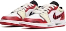 Shop 에어 조던 1 로우 '크리스마스 레드앤화이트 플래드' (커스텀) 553560-612(TeamE-女款圣诞格纹红白)