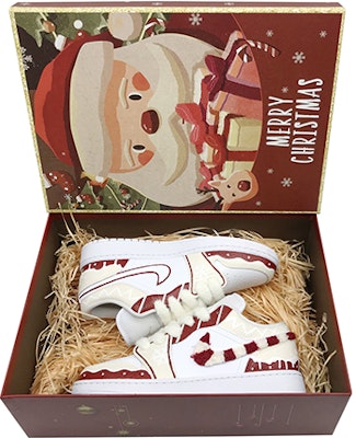 에어 조던 1 로우 '크리스마스 스노우' (Air Jordan 1 Low 'Christmas Snow') 553560-130(TeamD-圣诞节主题男女款羊羔绒) Buy 에어 조던 1 로우 '크리스마스 스노우' (Air Jordan 1 Low 'Christmas Snow') 553560-130(TeamD-圣诞节主题男女款羊羔绒)