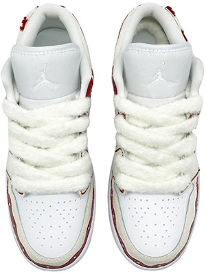 에어 조던 1 로우 '크리스마스 스노우' (Air Jordan 1 Low 'Christmas Snow') 553560-130(TeamD-圣诞节主题男女款羊羔绒) Purchase 에어 조던 1 로우 '크리스마스 스노우' (Air Jordan 1 Low 'Christmas Snow') 553560-130(TeamD-圣诞节主题男女款羊羔绒)