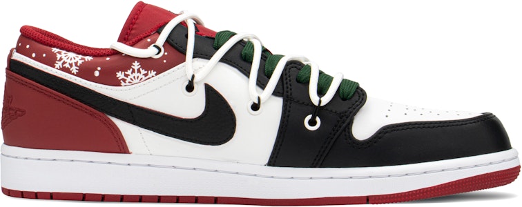 【定製球鞋】 Jordan Air Jordan 1 Low FZBB 聖誕禮遇 禮盒 聖誕棒棒糖 低幫 復古籃球鞋 男款 黑紅 Lookbook 【定製球鞋】 Jordan Air Jordan 1 Low FZBB 聖誕禮遇 禮盒 聖誕棒棒糖 低幫 復古籃球鞋 男款 黑紅