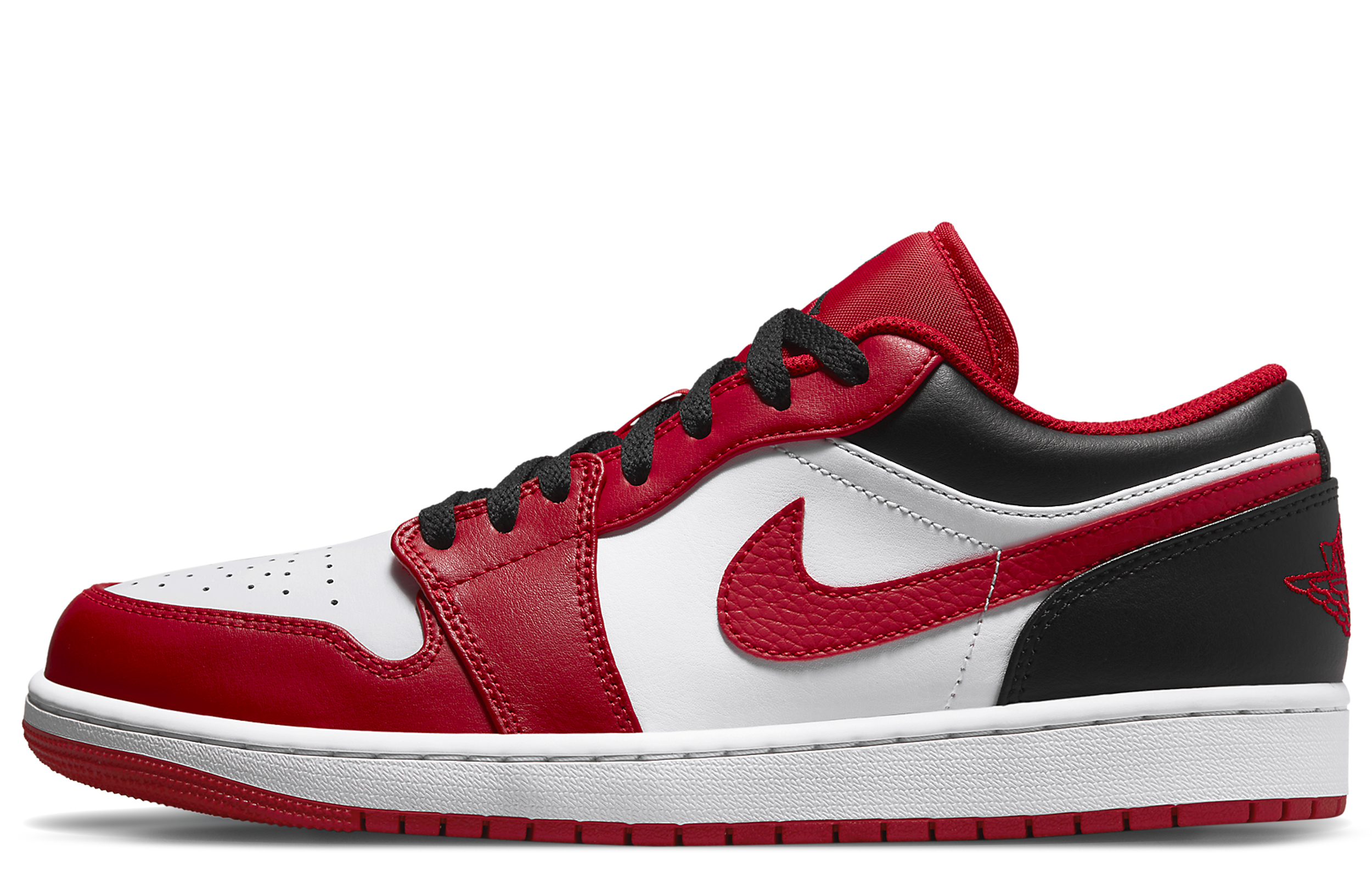 Cheap [Kasut Custom] Air Jordan 1 Low 'Christmas Treat - Hitam Merah' 553558-163(TeamA-AJ圣诞棒棒糖S-BOX)