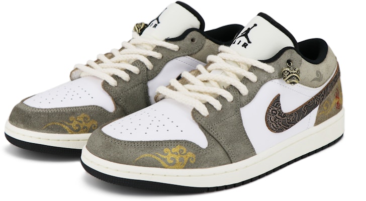 에어 조던 1 로우 '용의 해' 커스텀 DZ4130-201(Team17-祥云醒狮S-BOX) Shop 에어 조던 1 로우 '용의 해' 커스텀 DZ4130-201(Team17-祥云醒狮S-BOX)