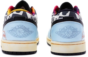 カスタムAJ1ロー "コンサート黒黄青" DQ8422-001(TeamR-男款演唱会黑黄蓝) Shop カスタムAJ1ロー "コンサート黒黄青" DQ8422-001(TeamR-男款演唱会黑黄蓝)